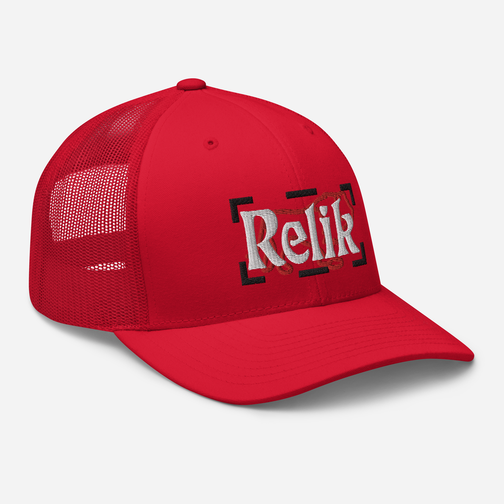 RELIK RED LABEL TRUCKER HAT